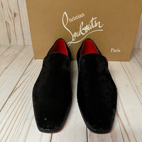 Christian Louboutin Dandy Chick Loafer Black Sz 40 / 7 - Picture 7 of 10